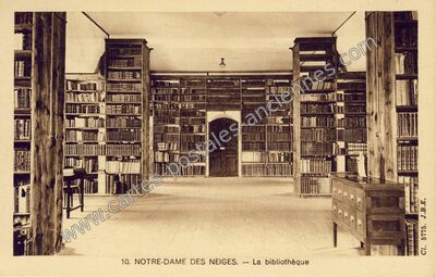 Carte postale ancienne Notre Dame des Neiges — Saint-Laurent-les-Bains (Ardèche)
