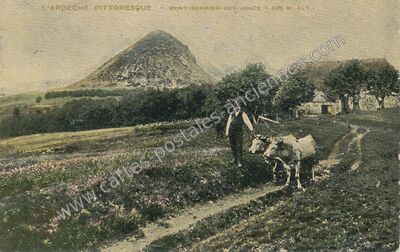 Carte postale ancienne L'Ardeche Pittoresque — Saint-Martial (Ardèche)