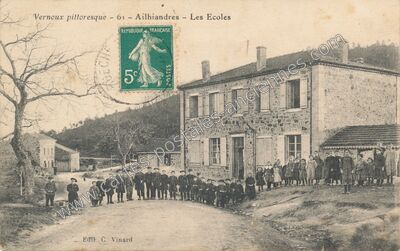 Carte postale ancienne Alliandre — Saint-Maurice-en-Chalencon (Ardèche)
