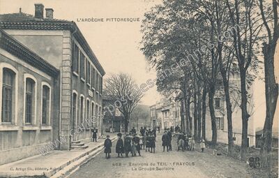 Carte postale ancienne Frayol — Freyssenet (Ardèche)