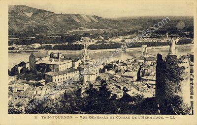 Carte postale ancienne Tournon — Tournon-sur-Rhône (Ardèche)