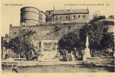 Carte postale ancienne Tournon — Tournon-sur-Rhône (Ardèche)