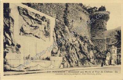 Carte postale ancienne Tournon — Tournon-sur-Rhône (Ardèche)