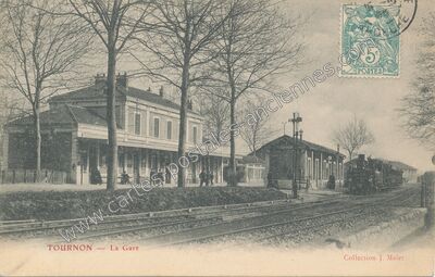 Carte postale ancienne Tournon — Tournon-sur-Rhône (Ardèche)