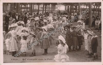 Carte postale ancienne Vals — Vals-les-Bains (Ardèche)