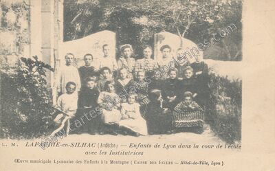 Carte postale ancienne Lafaurie — Vernoux-en-Vivarais (Ardèche)