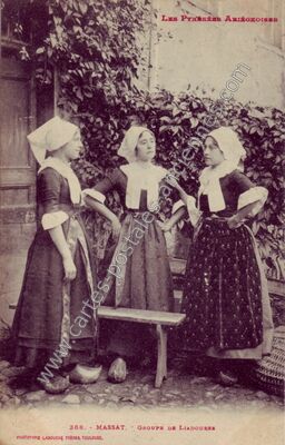 Carte postale ancienne Les Pyrénées Ariégeoises — Massat (Ariège)