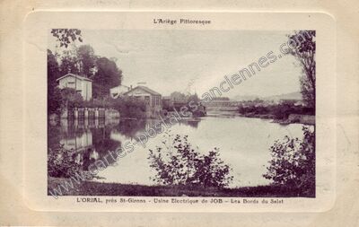 Carte postale ancienne L'Orial — Saint-Girons (Ariège)