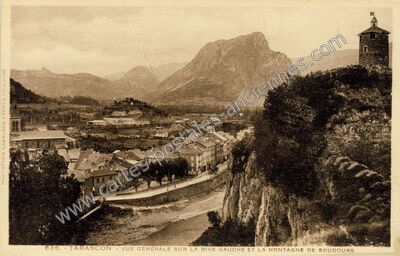 Carte postale ancienne Tarascon — Tarascon-sur-Ariège (Ariège)