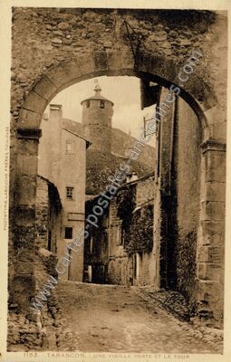 Carte postale ancienne Tarascon — Tarascon-sur-Ariège (Ariège)