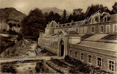 Carte postale ancienne Ax les Thermes — Ax-les-Thermes (Ariège)