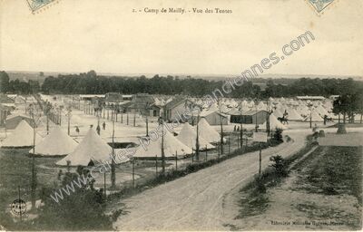 Carte postale ancienne Mailly — Dosnon (Aube)