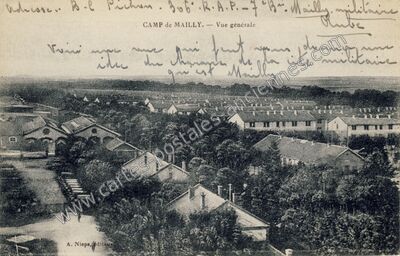 Carte postale ancienne Mailly — Dosnon (Aube)