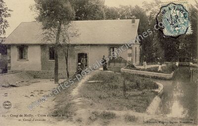 Carte postale ancienne Mailly — Mailly-le-Camp (Aube)