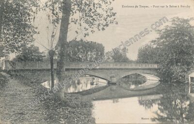 Carte postale ancienne Fouchy — La Chapelle-Saint-Luc (Aube)