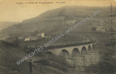 Carte postale ancienne Pont de Tournemire — Non Localisée (Aveyron)