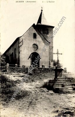 Carte postale ancienne Auzits le Haut — Auzits (Aveyron)