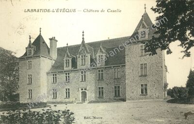 Carte postale ancienne La Bastide-l'Évêque