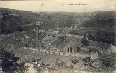 Carte postale ancienne Penchot V — Boisse-Penchot (Aveyron)
