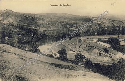 Carte postale ancienne Penchot V — Boisse-Penchot (Aveyron)
