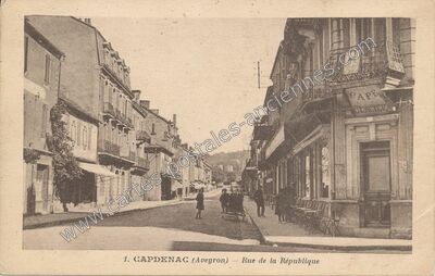 Carte postale ancienne Capdenac — Capdenac-Gare (Aveyron)