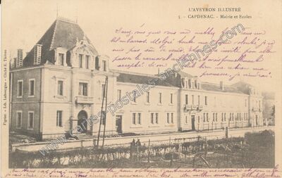 Carte postale ancienne Capdenac — Capdenac-Gare (Aveyron)