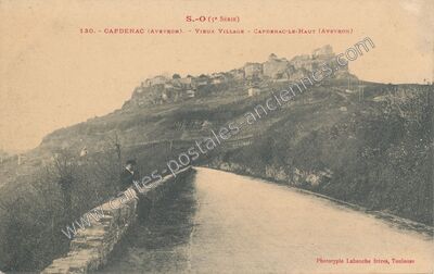 Carte postale ancienne Capdenac — Capdenac-Gare (Aveyron)