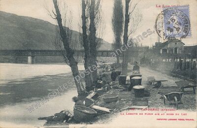Carte postale ancienne Capdenac — Capdenac-Gare (Aveyron)