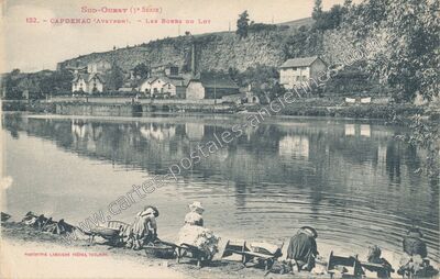 Carte postale ancienne Capdenac — Capdenac-Gare (Aveyron)