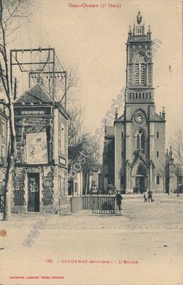 Carte postale ancienne Capdenac — Capdenac-Gare (Aveyron)