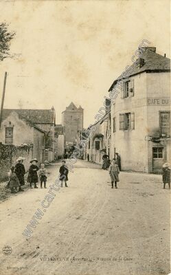 Carte postale ancienne Villeneuve