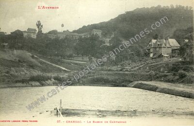 Carte postale ancienne Cransac — Cransac (Aveyron)