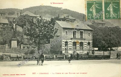 Carte postale ancienne Cransac — Cransac (Aveyron)