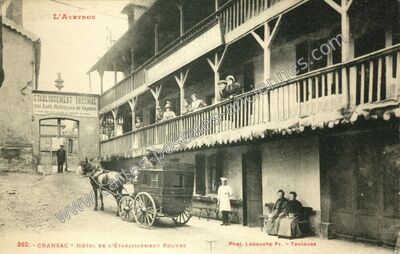 Carte postale ancienne Cransac — Cransac (Aveyron)