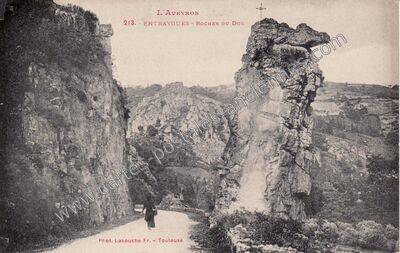 Carte postale ancienne Entraygues — Entraygues-sur-Truyère (Aveyron)