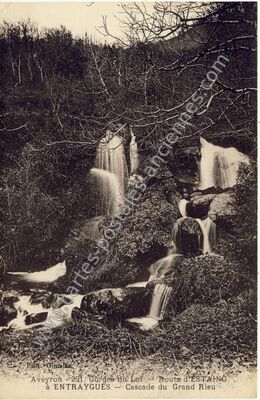Carte postale ancienne Entraygues — Entraygues-sur-Truyère (Aveyron)