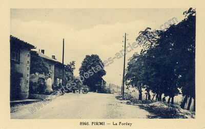 Carte postale ancienne La Forézy — Firmi (Aveyron)
