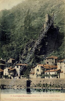 Carte postale ancienne La Roque Bouillac — Livinhac-le-Haut (Aveyron)