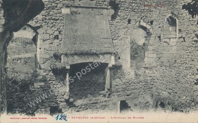 Carte postale ancienne Peyrusse — Peyrusse-le-Roc (Aveyron)
