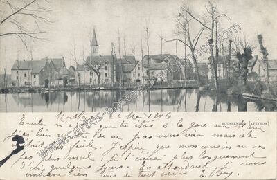 Carte postale ancienne Roussennac — Roussennac (Aveyron)