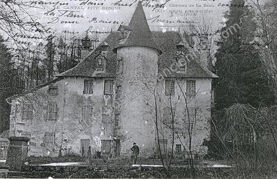 Carte postale ancienne Chateau de Labeau — Saint-Christophe-Vallon (Aveyron)