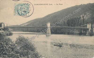 Carte postale ancienne La Madeleine — Villefranche-de-Rouergue (Aveyron)