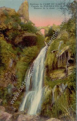 Carte postale ancienne Pas de l'Escalette — Non Localisée (Aveyron)