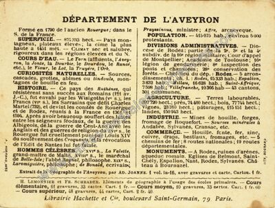 Carte postale ancienne Aveyron — Non Localisée (Aveyron)