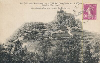 Carte postale ancienne Aubrac — Saint-Chély-d'Aubrac (Aveyron)