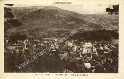 Carte postale ancienne L'Auvergne — Murols (Aveyron)
