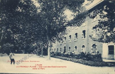Carte postale ancienne La Franqui Plage — Non Localisée (Aude)