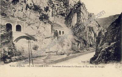 Carte postale ancienne Pierre Lys — Belvianes-et-Cavirac (Aude)