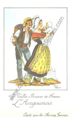 Carte postale ancienne L'Angoumois — Non Localisée (Charente)