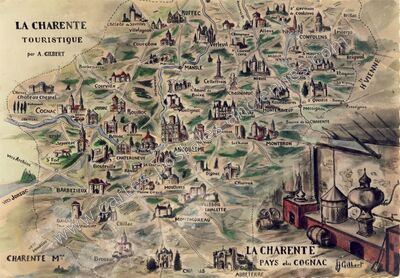 Carte postale ancienne La Charente — Non Localisée (Charente)